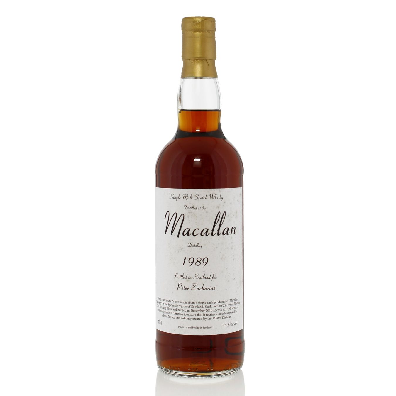 Macallan Bevande alcoliche: Macallan 1989 21 Year Old Single Cask #2827 Private Bottling – Nuovo (secondo la descrizione) da Bouveret venduto da Exclusive_Spirits