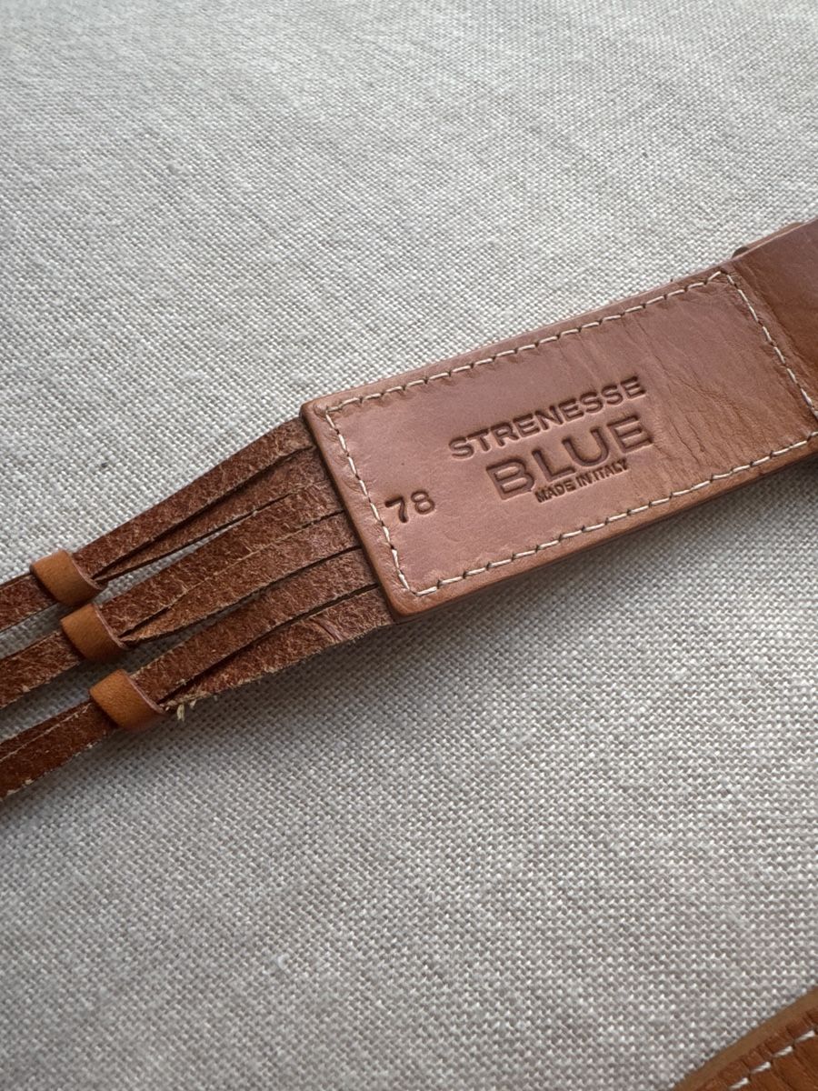 Cinture: Strenesse BLUE Gürtel braun Leder – Nuovo (secondo la descrizione) da Brütten venduto da Rod816 5