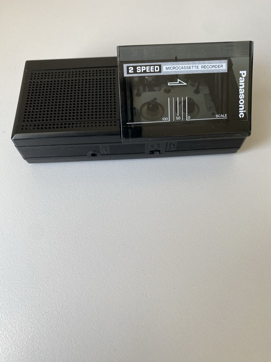 Kompaktkassetten: Panasonic Microkassette Recorder – Defekt aus Luzern von Harikan