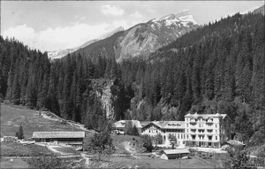 Rosenlaui BE //  Kurhaus Hotel 1947 Schwarzhorn Meiringen