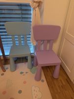 Chaise ikea bleue 