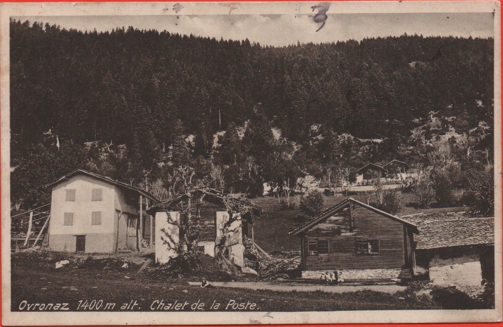 Cartoline postali: OVRONNAZ Chalet de la Poste – Usato da Jona venduto da philajona