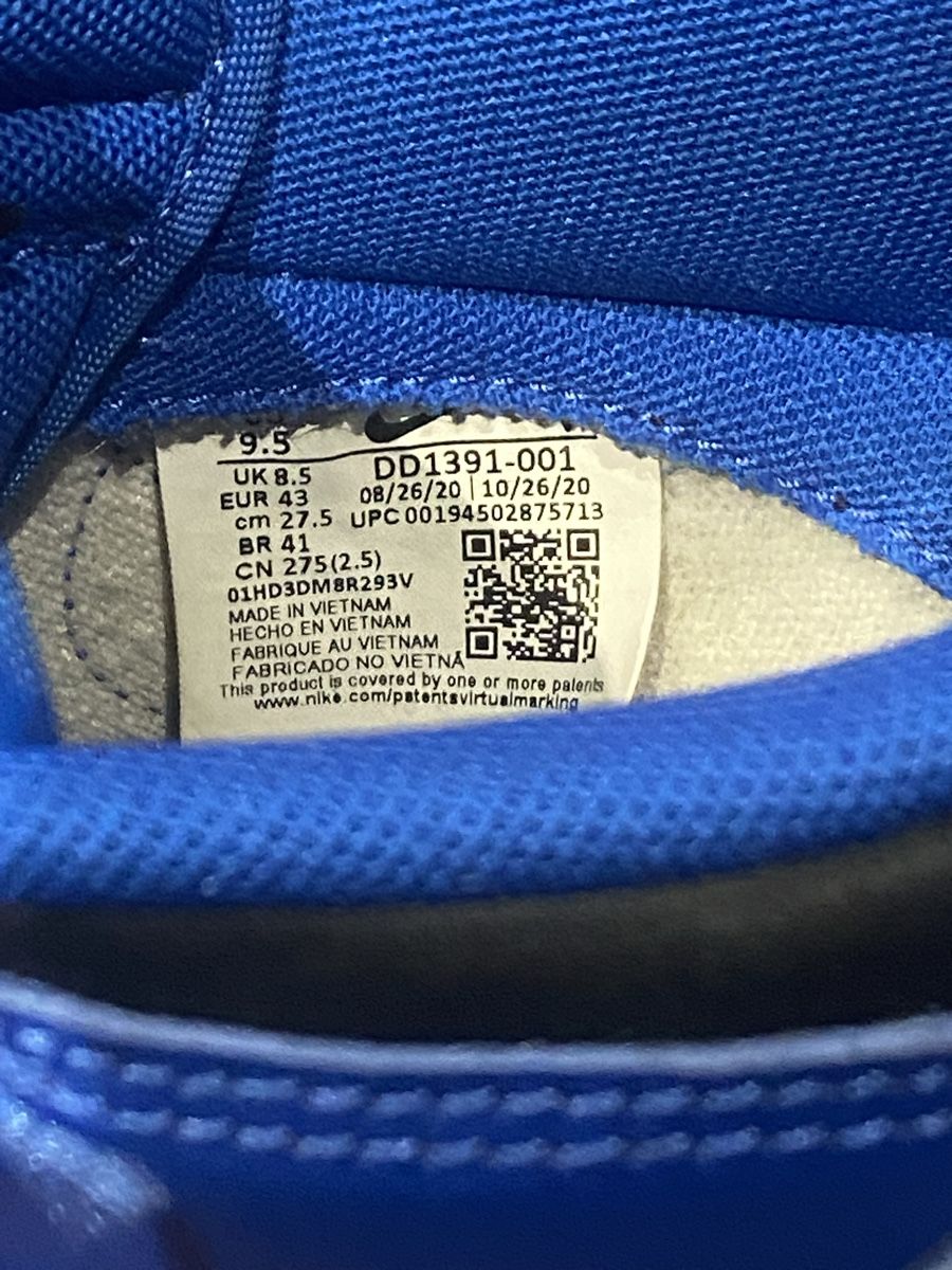 Nike Scarpe da uomo: Nike Dunk Low Hyper Cobalt (2021) – Usato da Altstätten SG venduto da noa_cg9g 4