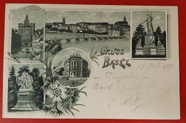 Gruss aus Basel 1898