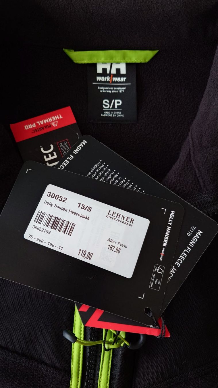 Helly Hansen Giacche: Fleecejacke HELLY HANSEN Grösse S – Nuovo e nell'imballaggio originale da Riehen venduto da markstre11 2