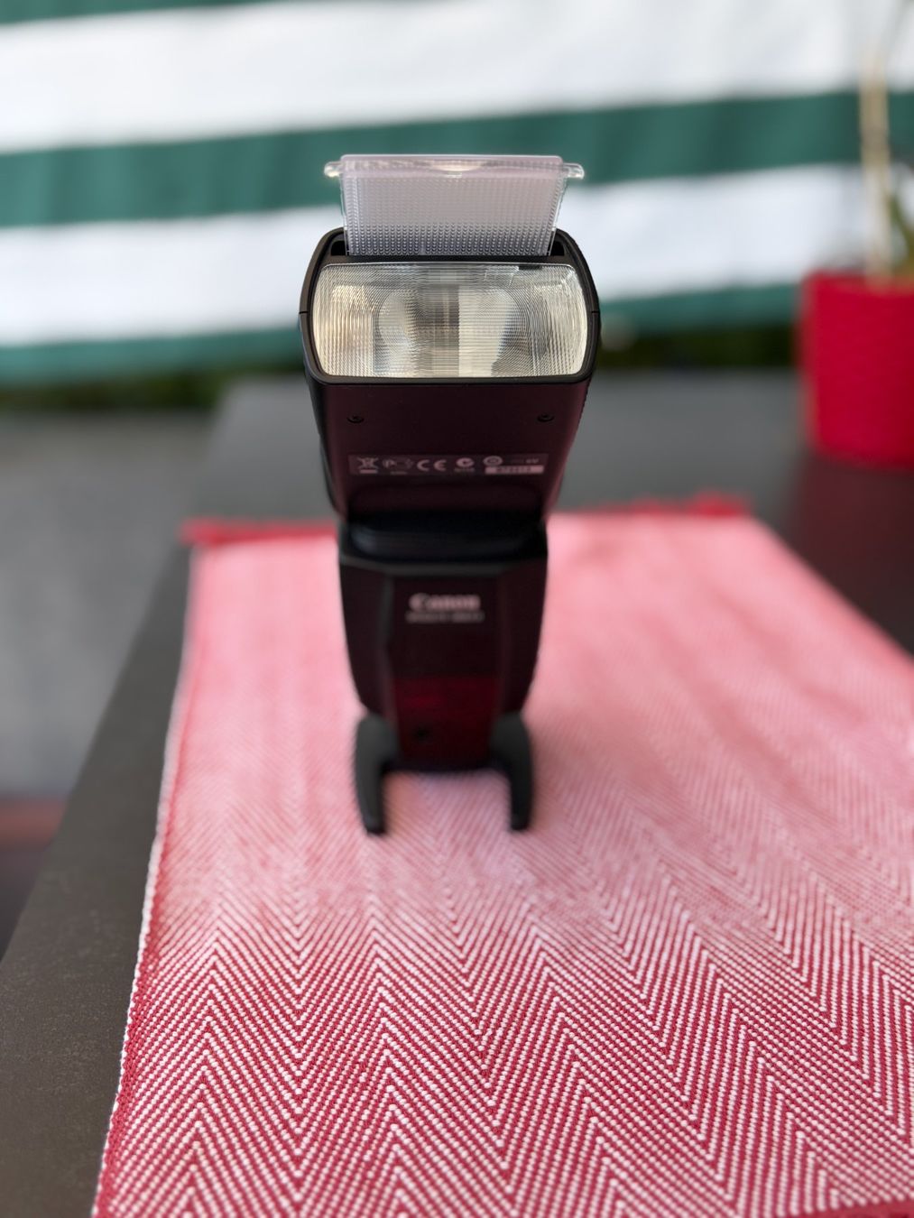 Canon Flash: Canon Speedlite 580EX II Blitzgerät mit Schutztasche – Usato da Wädenswil venduto da BEF55 1