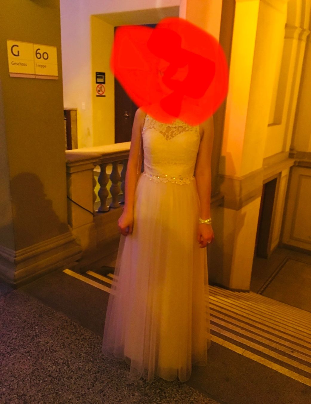 Vestiti: Ballkleid rose + Tuch + Tasche + passender Schmuck – Usato da Zürich venduto da kar_fq2c 2