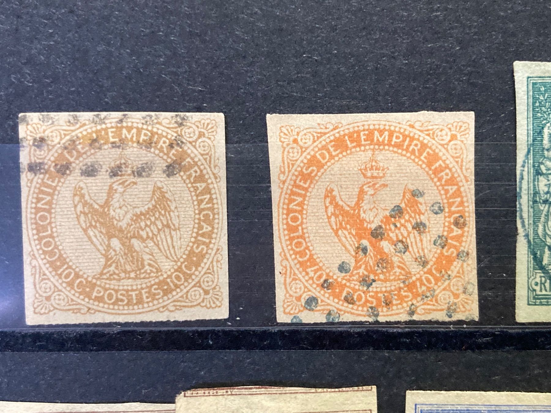 Tutti i francobolli: Konvolut Frankreich Colonies Postes – Usato da Bern venduto da Zauberkoenigin 1