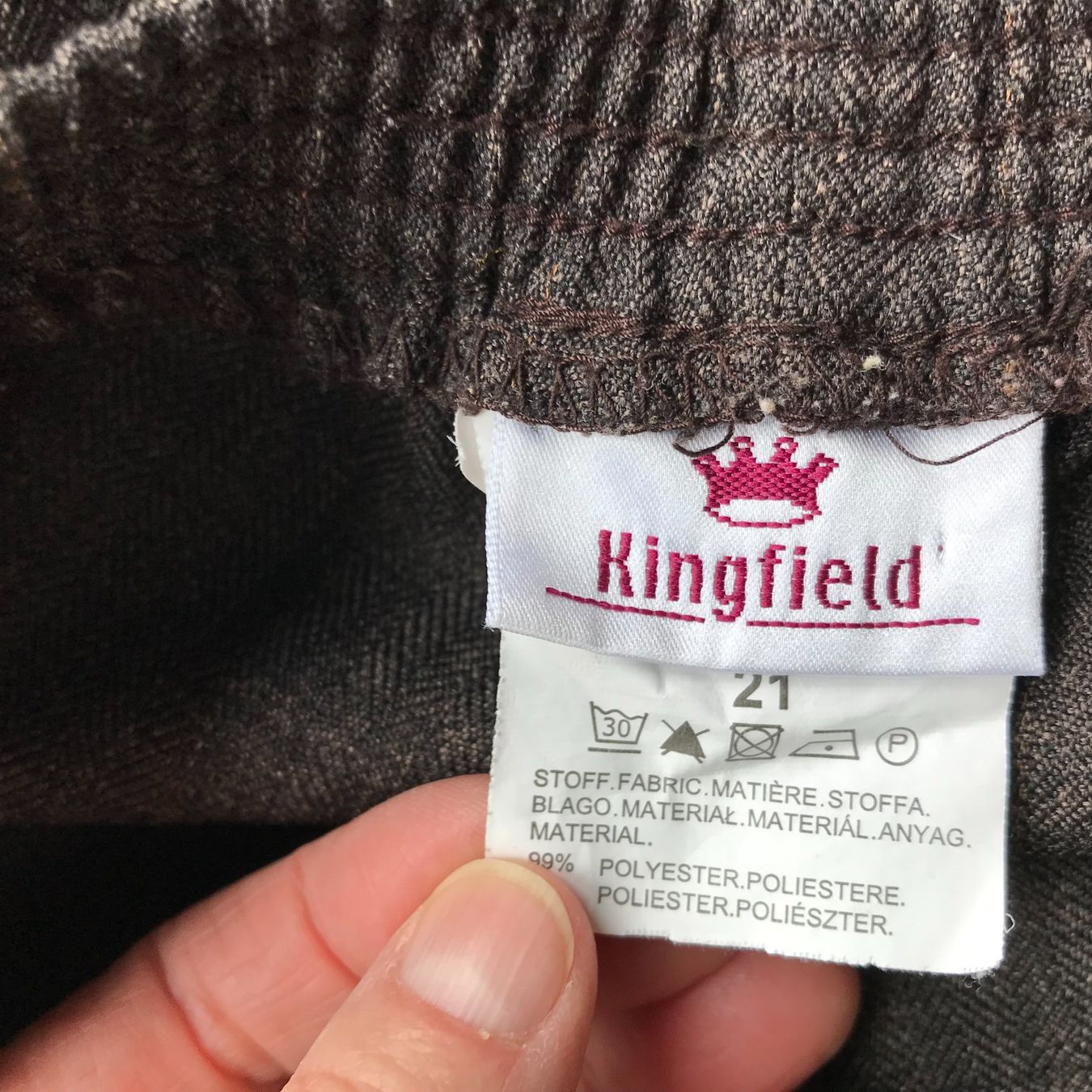Pantaloni: Elegante Hose von Kingfield – Usato da Brunnenthal venduto da Eco07 2