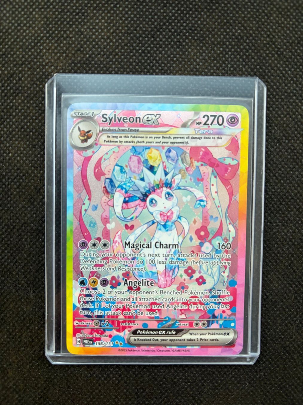 Pokémon Carte collezionabili: Sylveon EX 156/131 | Prismatic Evolutions | EN – Nuovo e nell'imballaggio originale da Küsnacht ZH venduto da Martyn2932