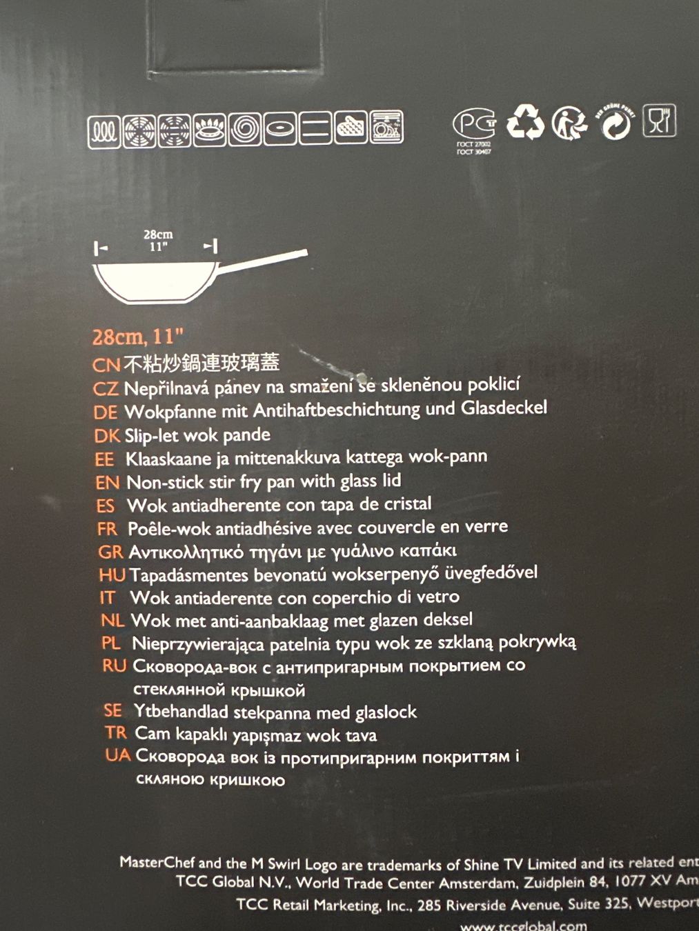 Pfannen: *NEU*Master Chef  WOK -Pfanne mit Deckel 28cm – Neu und originalverpackt aus Dagmersellen von sniff64 3