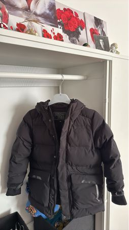 Warme Winterjacke Gr. 128