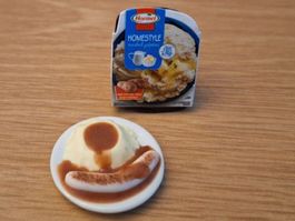 Bratwurst mit Kartoffelstock Handgemacht, Auch für Maileg