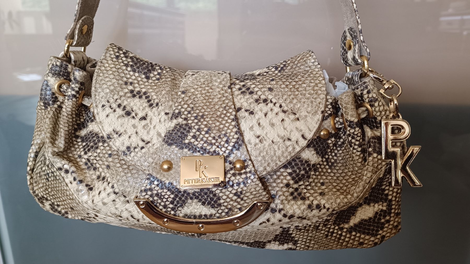 Borse da donna: Elegante Handtasche Schlangenoptik – Usato da Baden venduto da zuppel 1