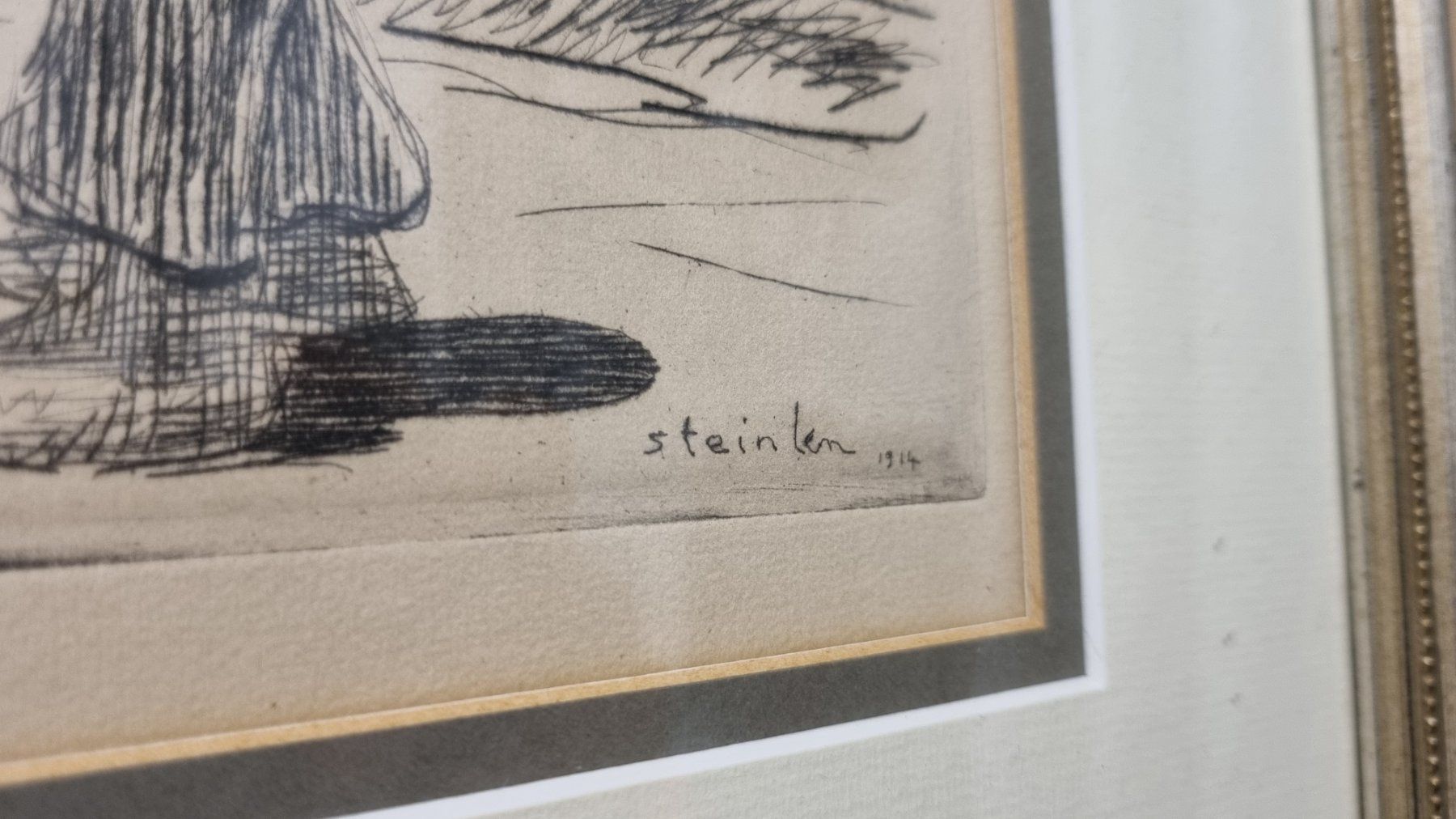 Stiche: Théophile Steinlen - Véritable gravure signée – Gebraucht aus Lausanne 25 von joef99 2