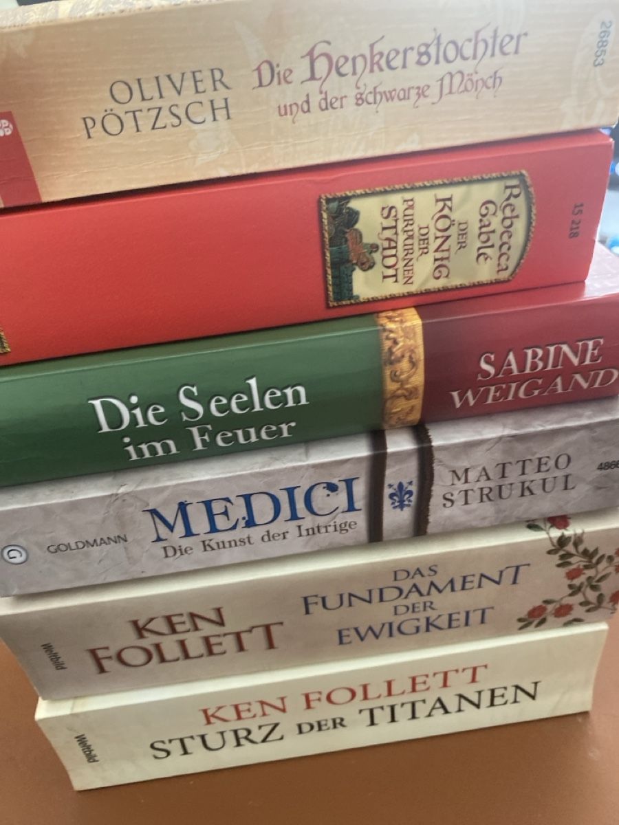 Libri: 6 historische Romane Paperback – Usato da Erlinsbach SO venduto da Silverstorm 2