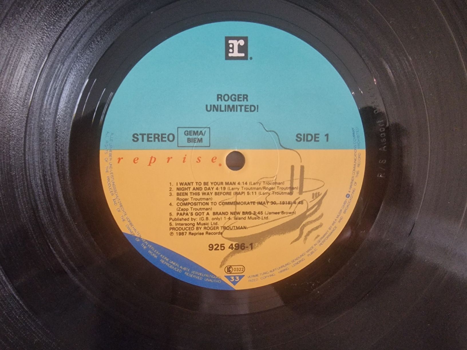 Dischi in vinile: Roger - Unlimited ! – Usato da Pfaffnau venduto da gunport 6
