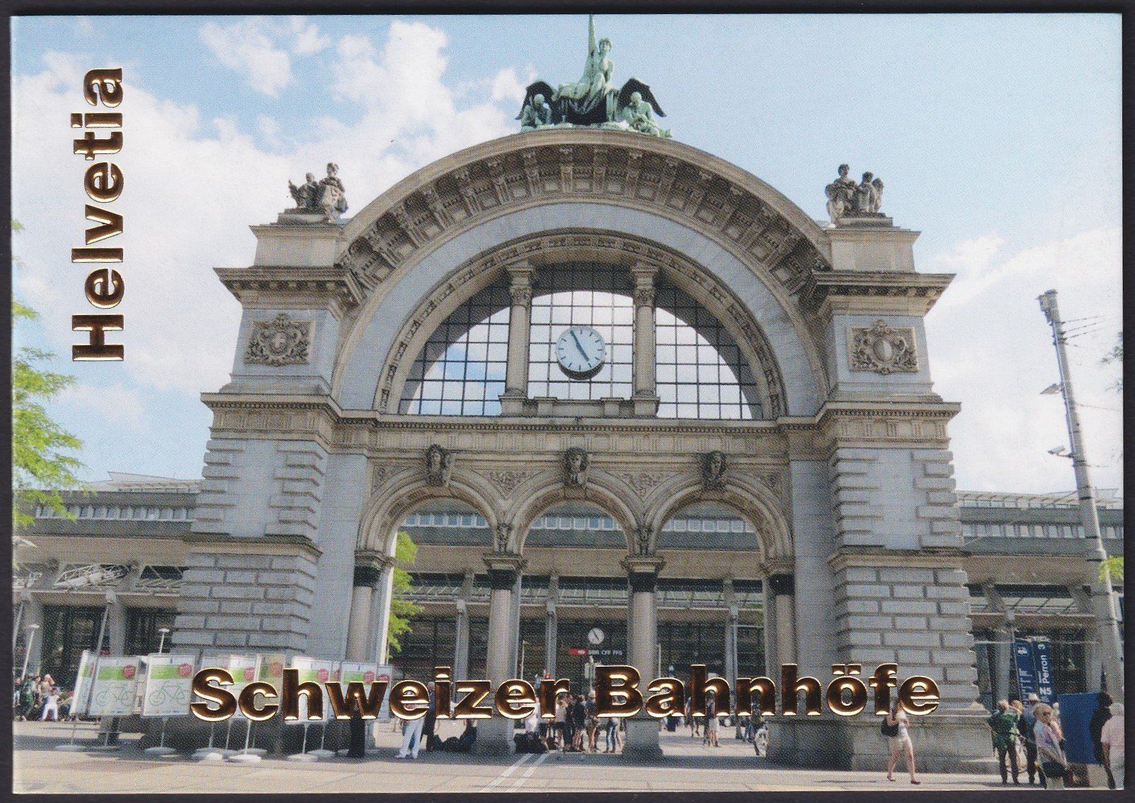 Tutti i francobolli: 2016, Nr.1602A in Markenheft "BAHNHOF" ungestempelt. – Usato da Sursee venduto da Luzernerraute