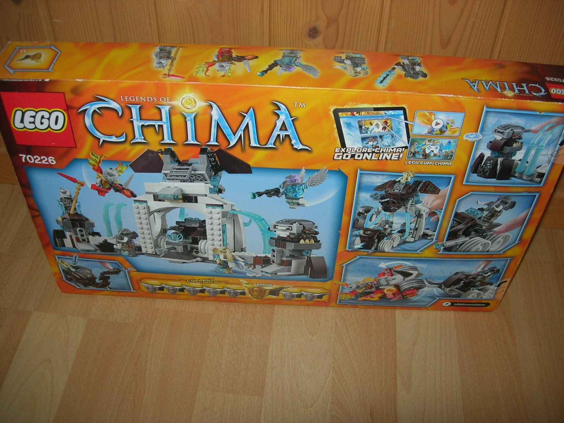 Lego Giocattoli: LEGO Chima 70226 Die Eisfestung der Mammuts – Nuovo e nell'imballaggio originale da Hornussen venduto da Corvette- 3