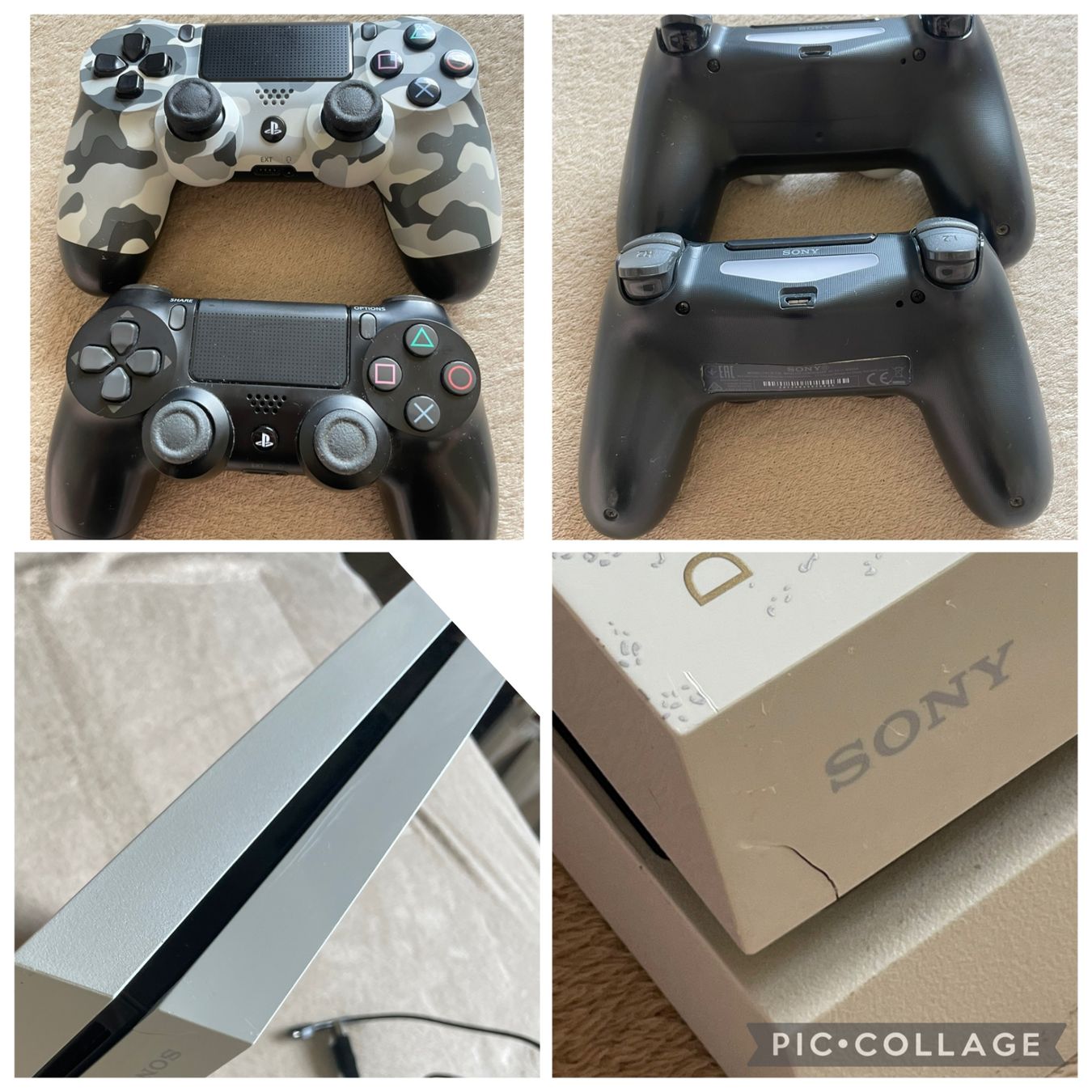 Sony Consoles: Sony PlayStation 4 Destiny Edition + 2 Controller & 4 Spiele – D'occasion à Niederwangen BE par m_s13 8