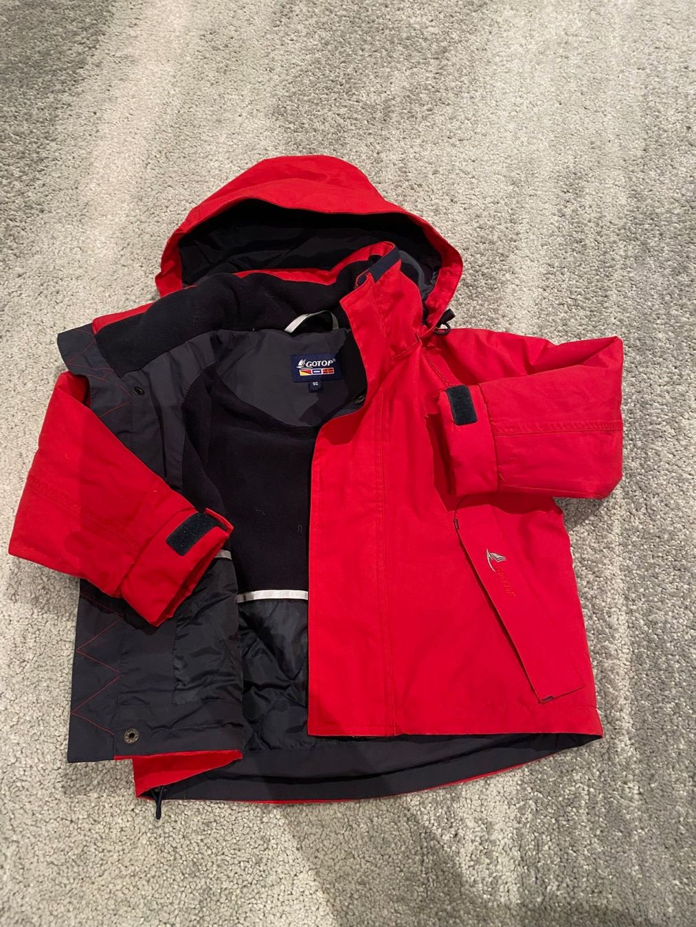 Giacche: Schiffsjacke - Regenjacke - Kinder - Gr 92 – Usato da Altenrhein venduto da DamnitTom