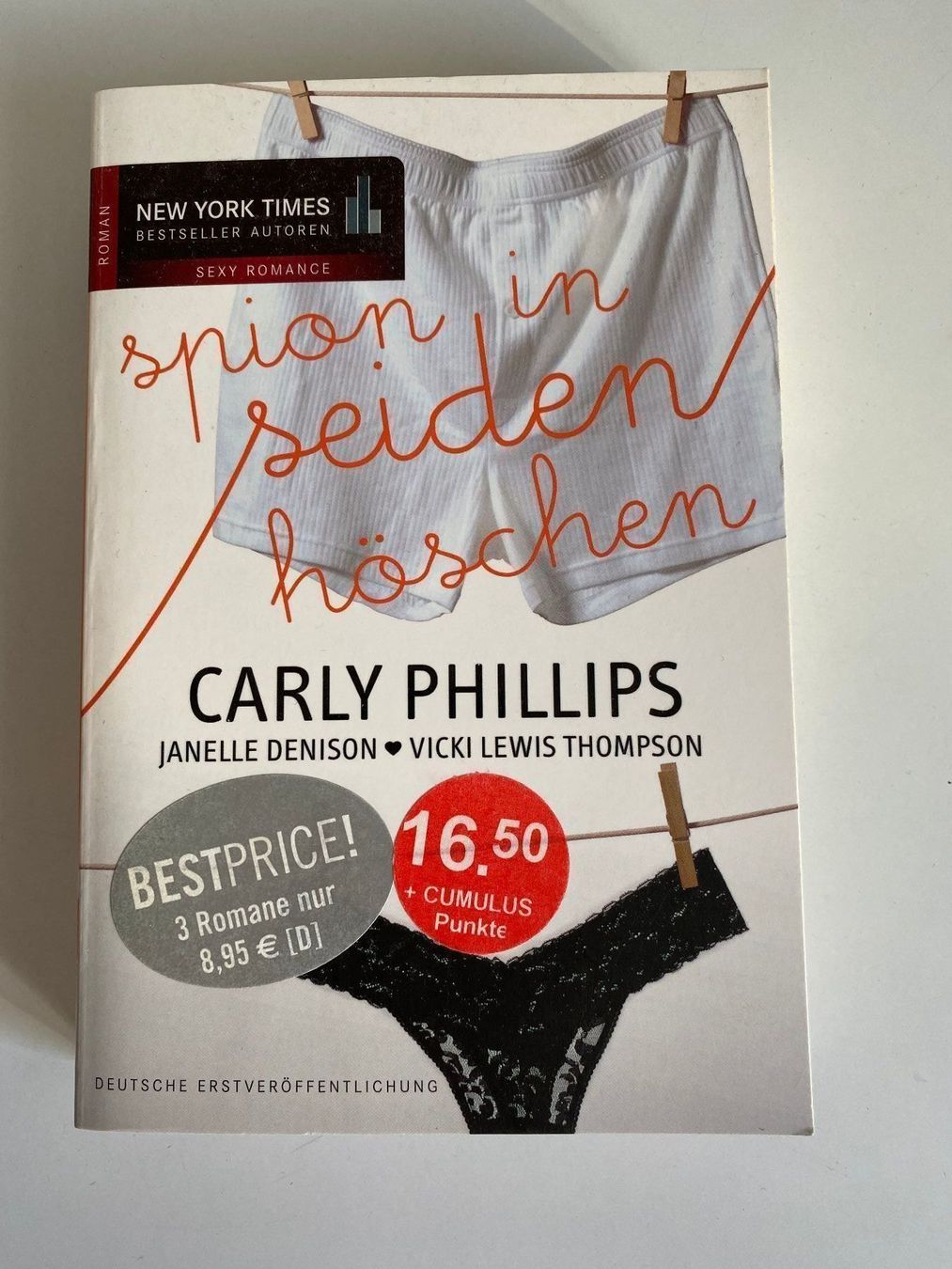 Libri: Carly Phillips - Spion in Seidenhöschen – Usato da Eschenbach SG venduto da Sums