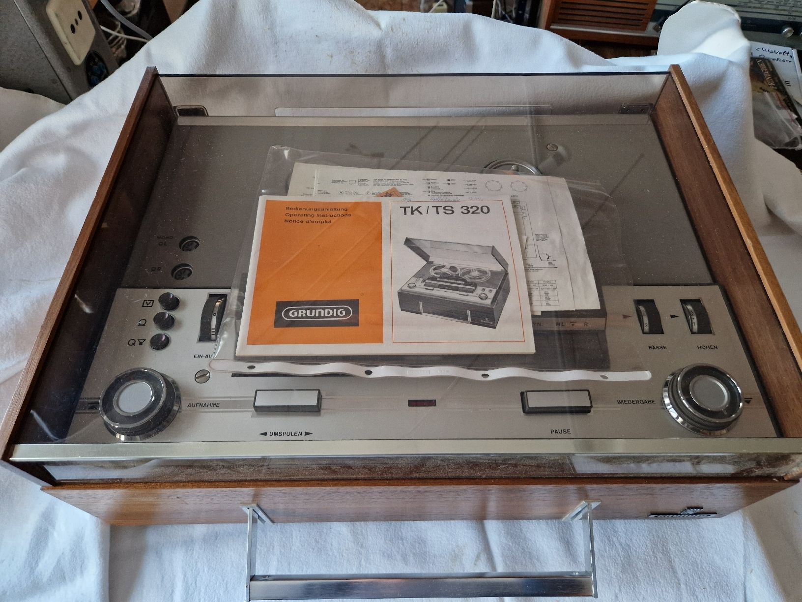 Grundig Apparecchi a nastro: Grundig TS 320 Hi-Fi – Usato da Einsiedeln venduto da Radiofreund 2