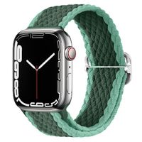 Armband für Apple Watch 42 / 44 / 45 / 49 mm - Grün/Kante
