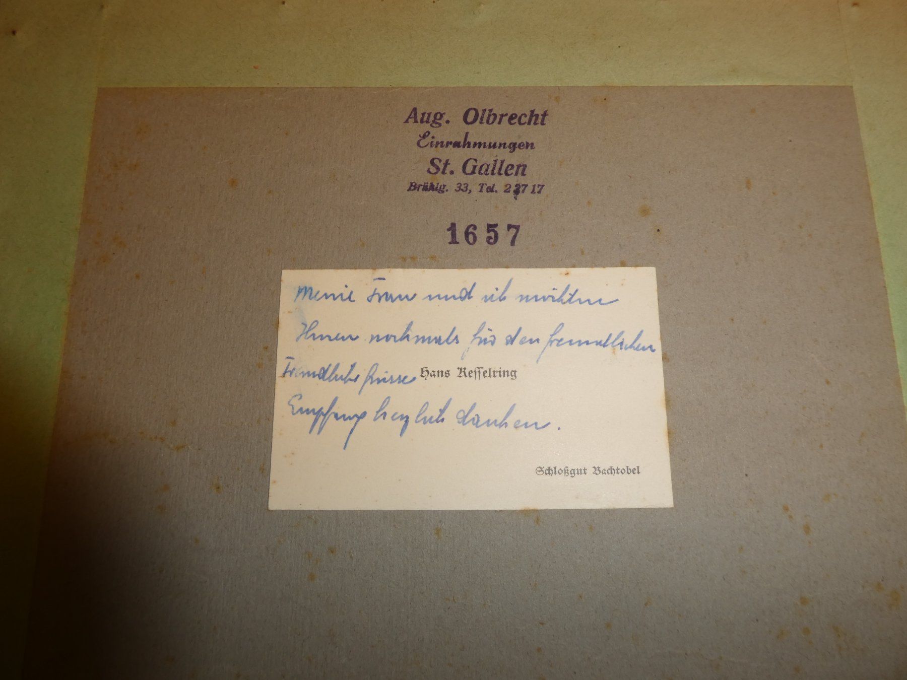 Xilografie: Original Holzschnitt, gerahmt – Usato da Chur venduto da Diversico2010 3
