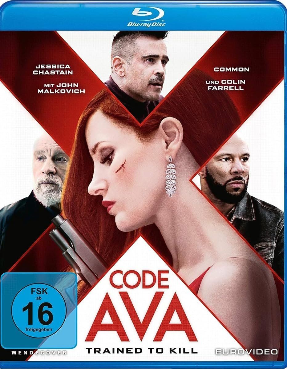 Tutti i DVDs: Code Ava - Trained to Kill (2020) Chastain/Farrell/Malkovich – Usato da Volketswil venduto da cinephilia