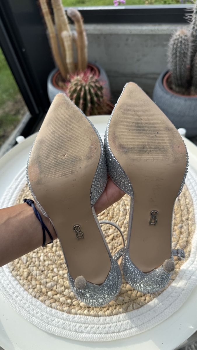 Steve Madden Scarpe da donna: Steve Madden High Heels Glitzer  – Usato da Speicherschwendi venduto da sen_r6wk 5