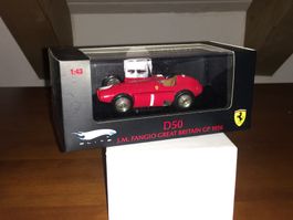 F1 Ferrari D50 J.M. Fangio 1/43 Great Britain GP 1956