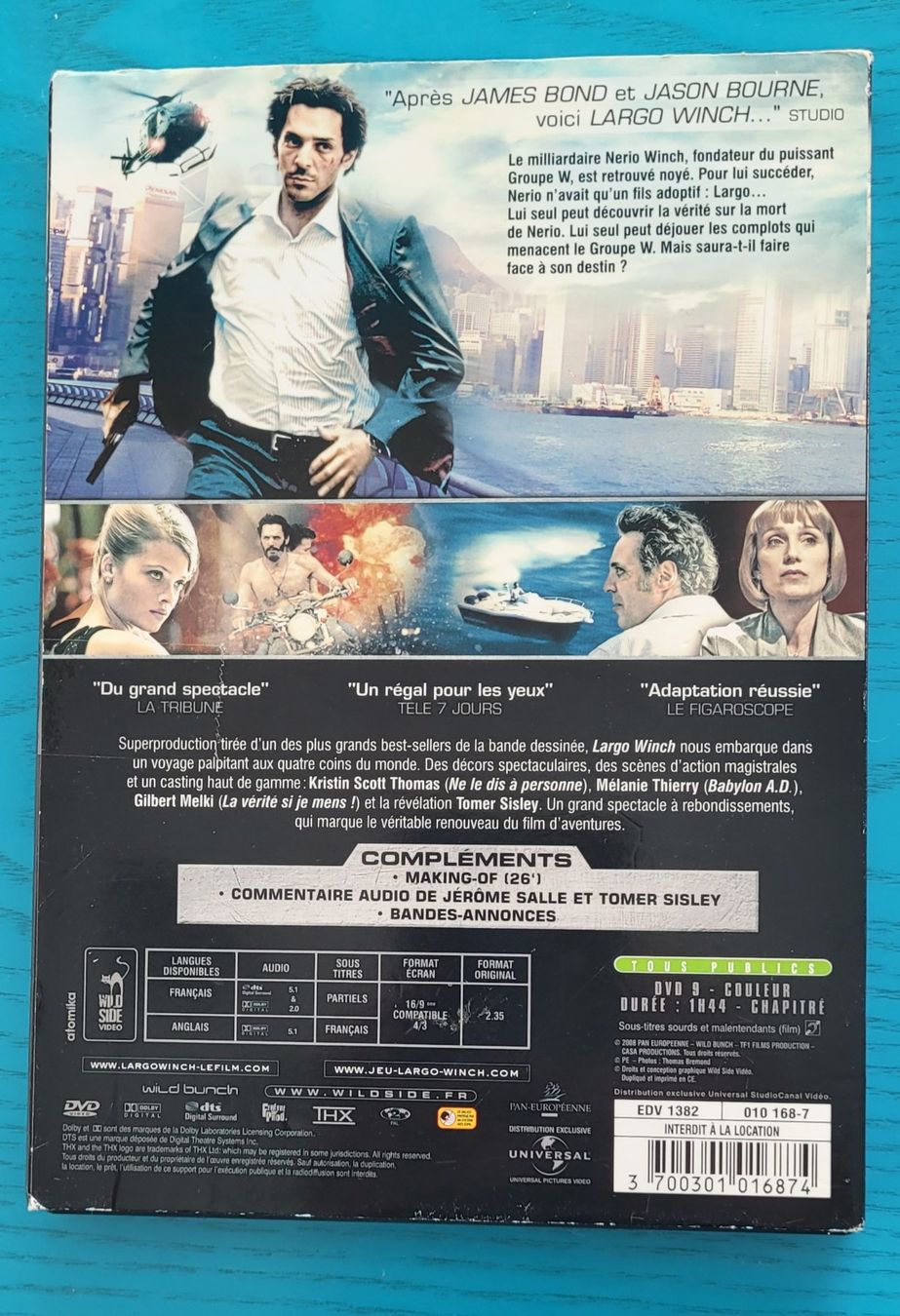 Tutti i DVDs: LARGO WINCH – Usato da SCHÜBELBACH venduto da CoKaHa 1