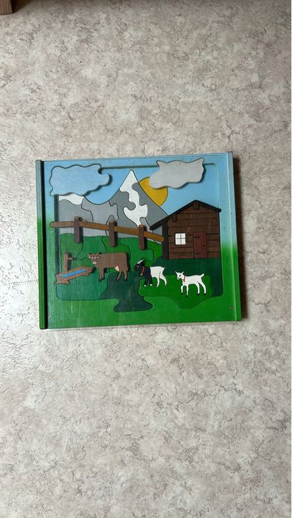 1000 Teile Holzpuzzle Mit Rottweiler-Motiv – Natürliches Holz, Personalisierbar & Entspannend