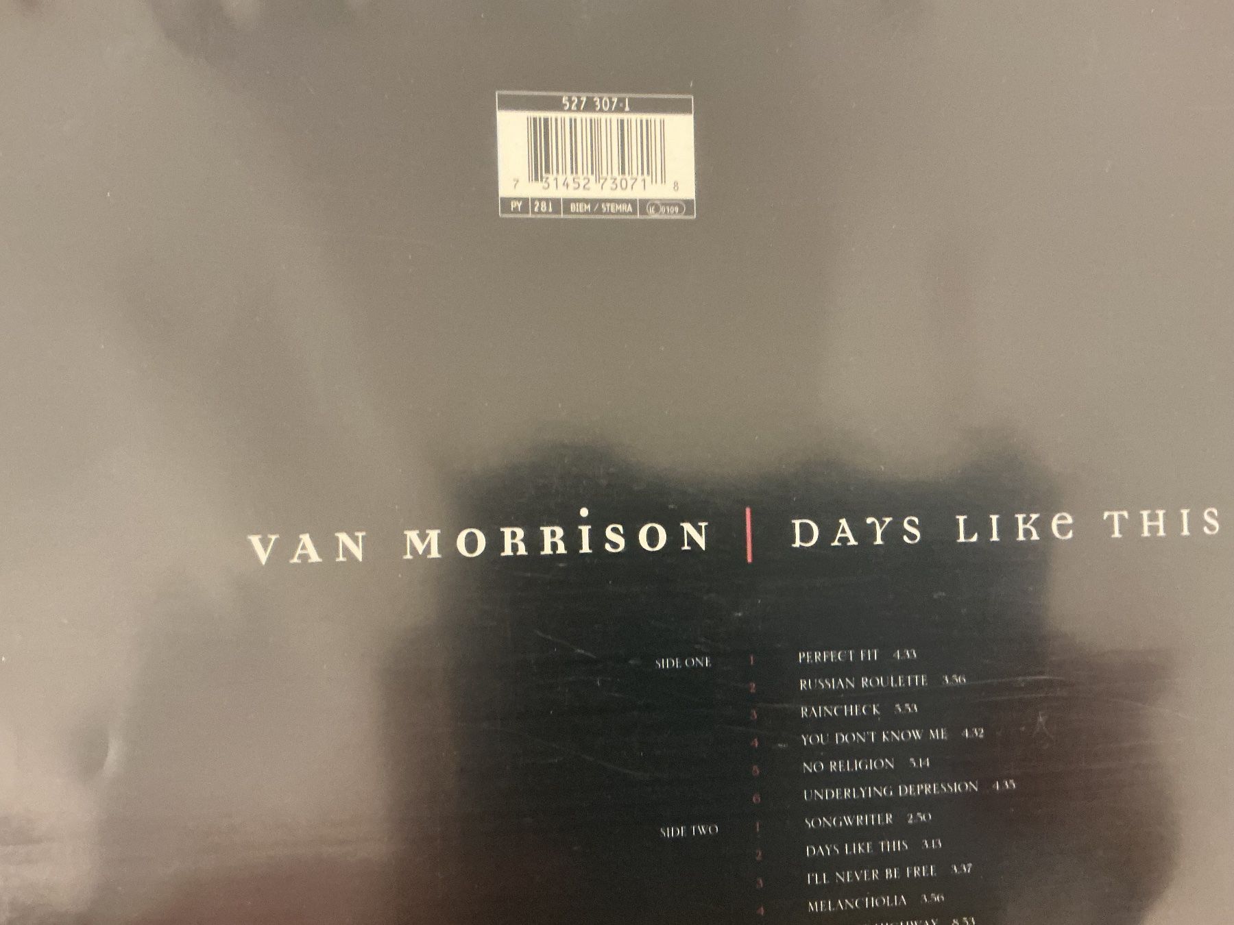 Schallplatten: Van Morrison LP - Days Like This – Gebraucht aus Winterthur von Tumko_7_Vinyl 1