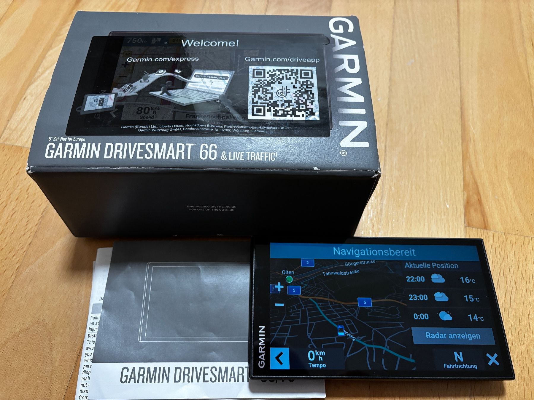 Garmin Navigatori: Garmin DriveSmart 66 Navigationsgerät – Usato da Olten venduto da Activ_Sale 4