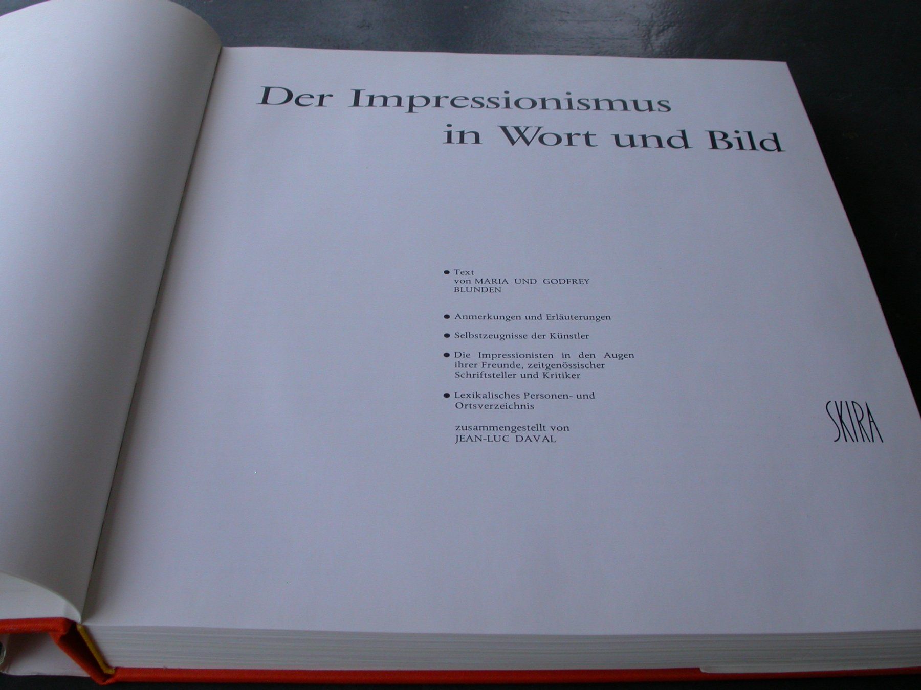 Libri: Der Impressionismus in Wort und Bild – Usato da Zürich venduto da Marcel6887 1