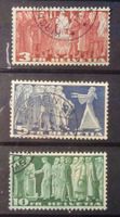 SVIZZERA 1938: Hohe Werte, lichtempfindliches Papier, O