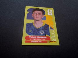 Panini Fussball WM 2026 Sticker Benjamin Tahirovic BIH 9
