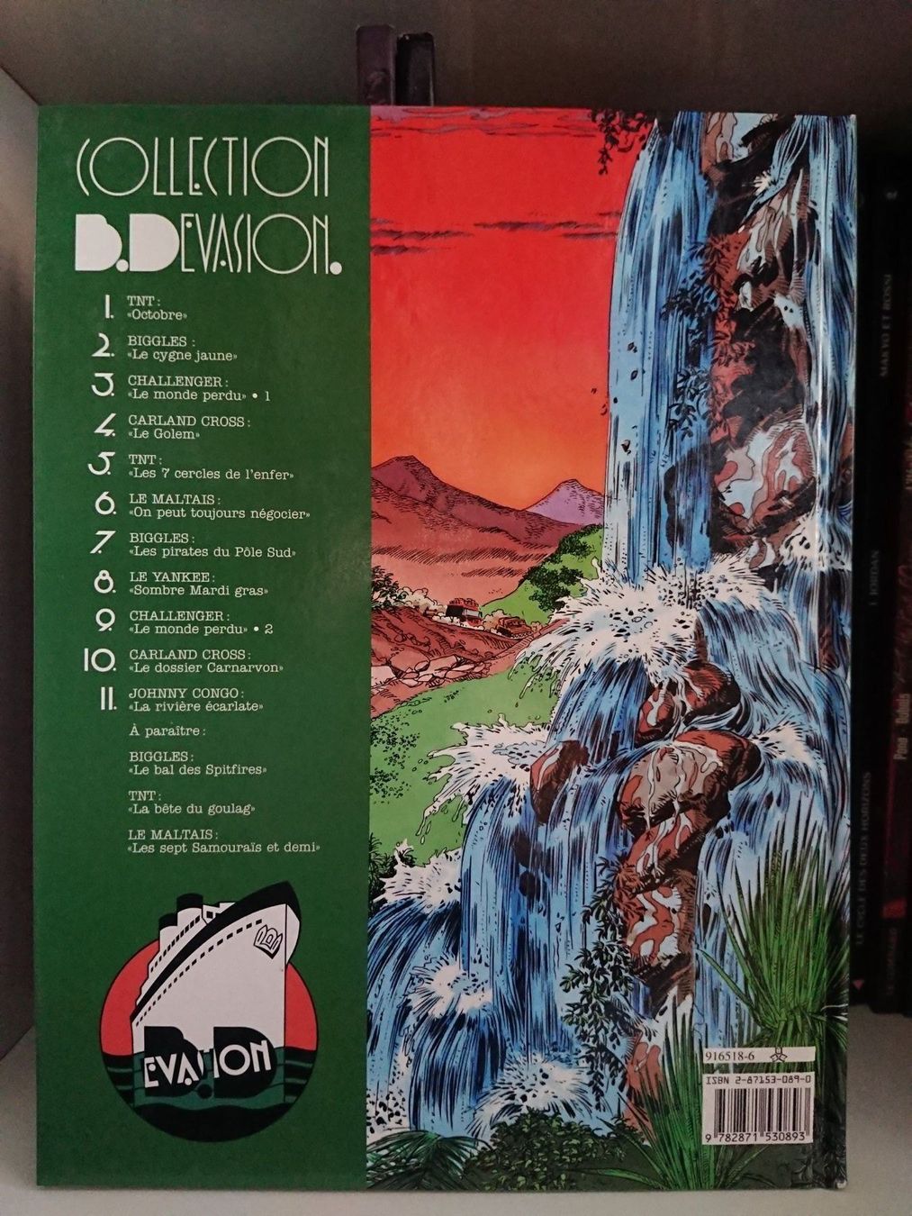 Fumetti: Johnny Congo — La rivière écarlate EO – Usato da Farvagny-le-Grand venduto da LaCaverne 1