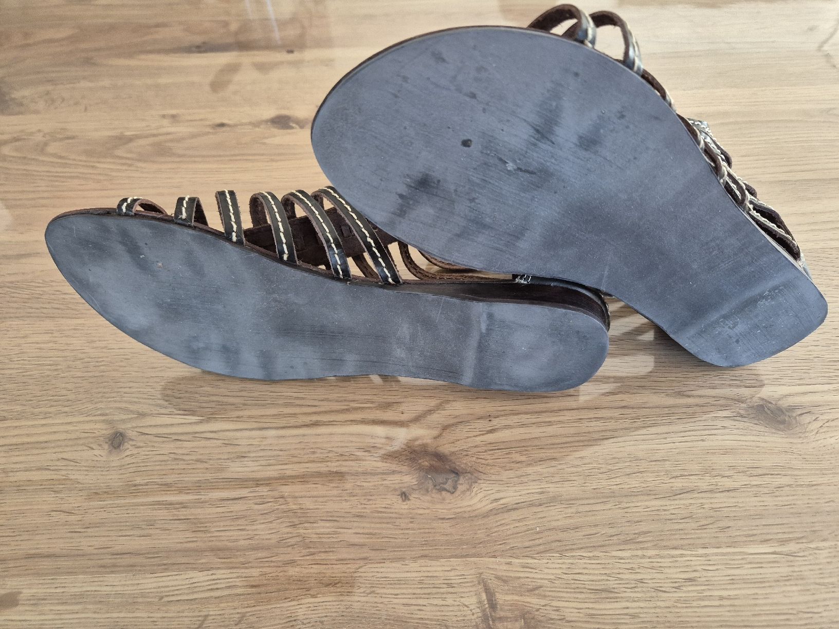 Scarpe da donna: Sandalen braun, Grösse 39 – Usato da Schwarzenburg venduto da ceb_dxh8 2