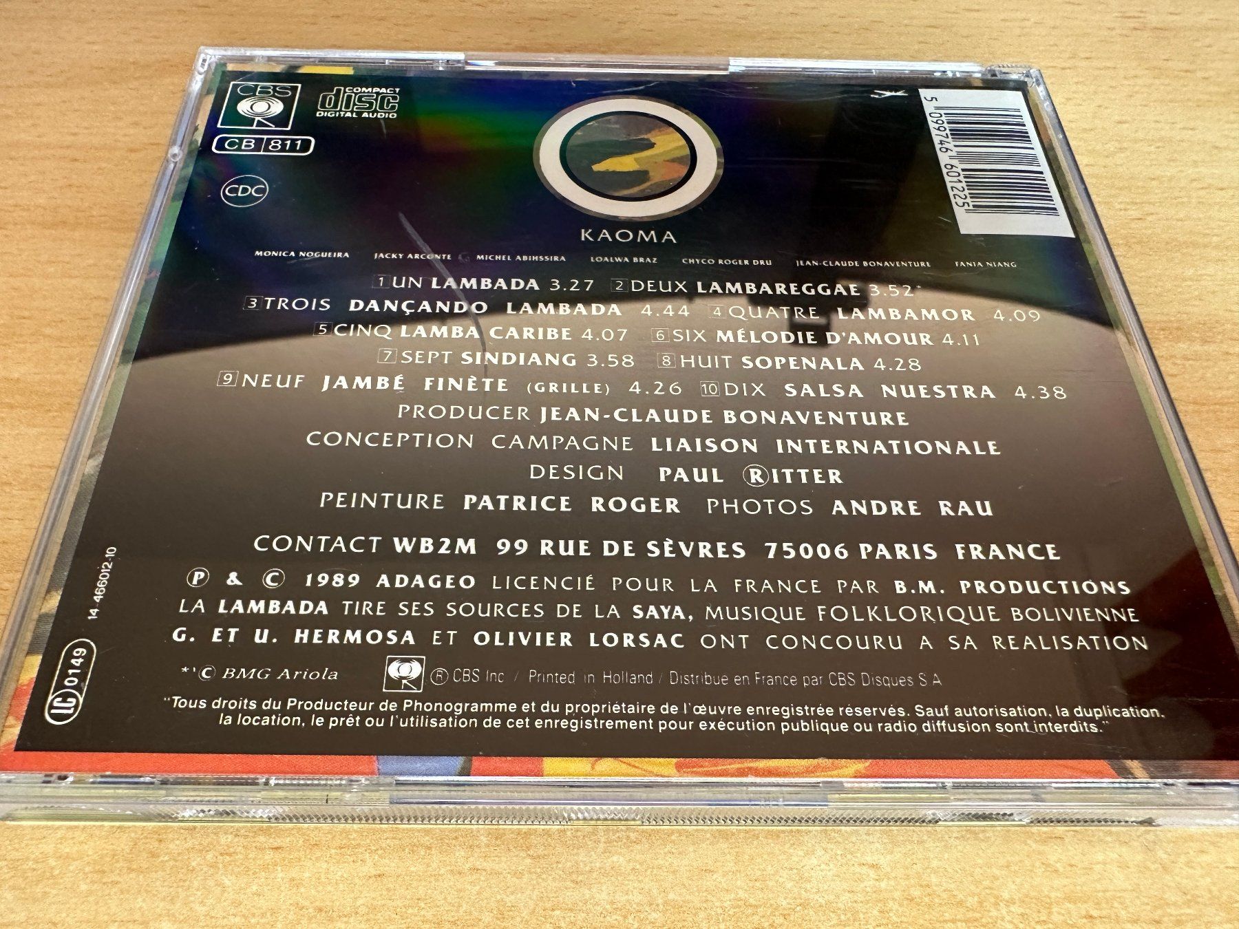 CD: Kaoma – Worldbeat – Usato da Rikon im Tösstal venduto da Alpenmutz 1