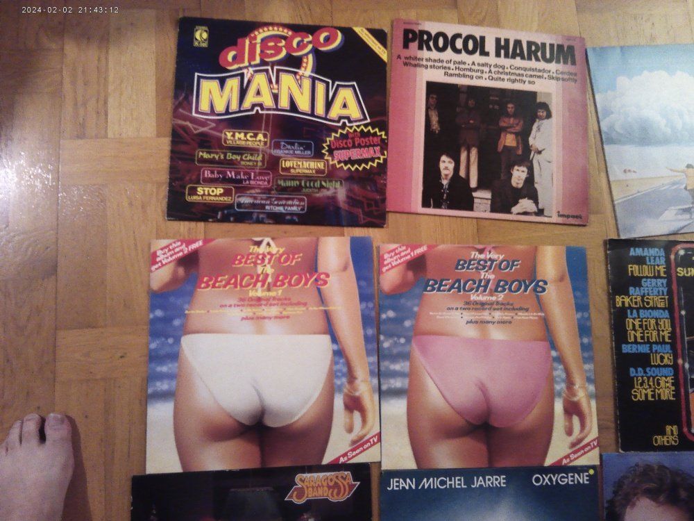 Dischi in vinile: Schallplatten BEACH BOYS -PROCUL HARUM - MANFRED MANN – Usato da Volketswil venduto da nemo2000 1