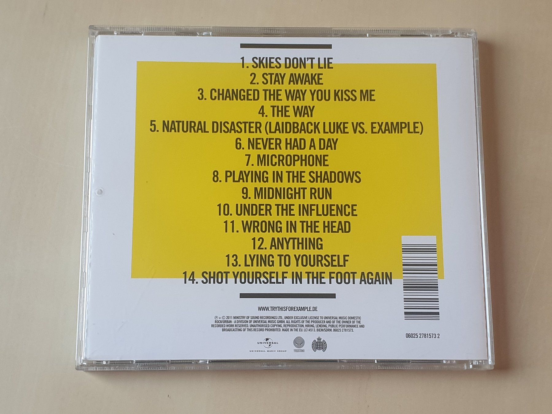 CD: Example Playing in the Shadows – Usato da Stansstad venduto da collectorsshop 1