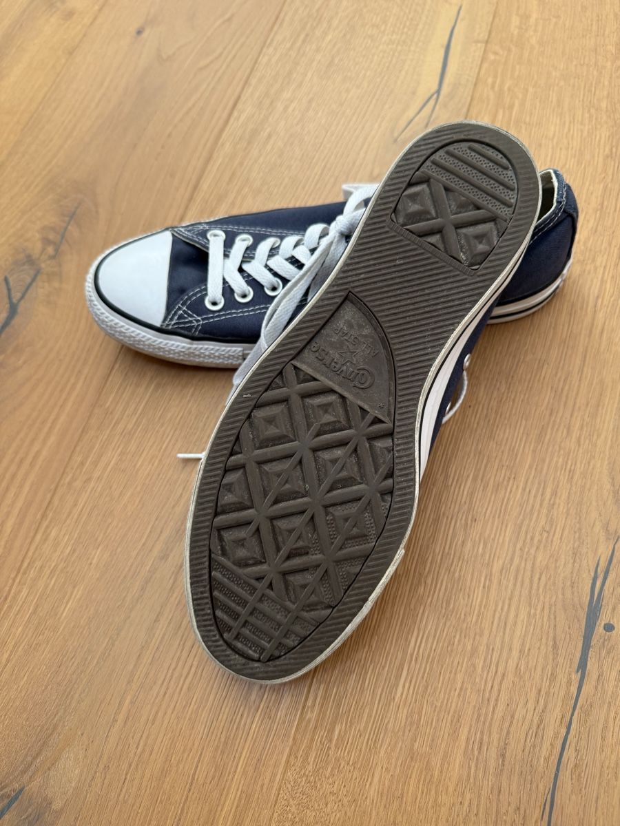 Converse Scarpe da uomo: Converse All Star Sneaker blau, Gr. 43 – Usato da Lungern venduto da Blauhausfrau 1