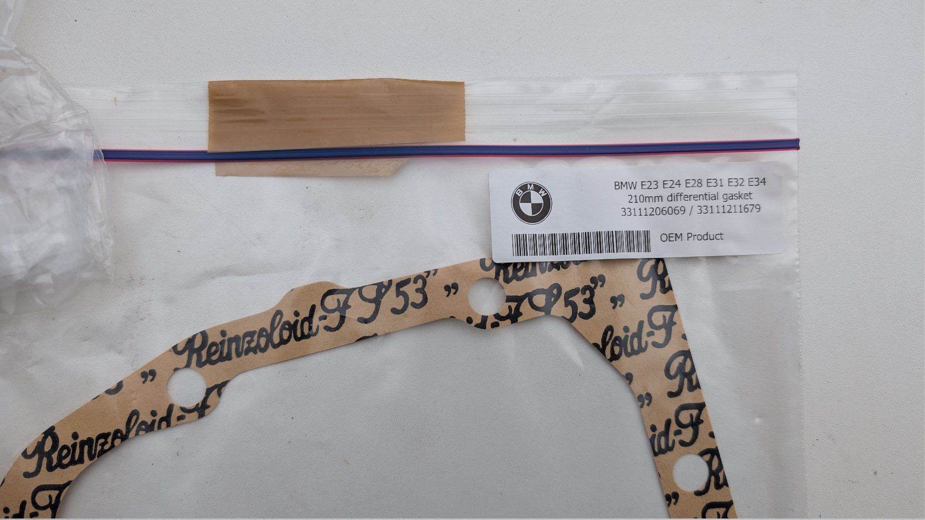 BMW Alle Autoersatzteile: BMW E28 535i , Dichtset für Differential 210mm – Gebraucht aus Ruschein von RallyProfi92 1