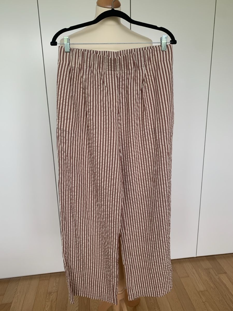 Pantaloni: Alysi Sommerhose Seersucker – Nuovo (secondo la descrizione) da Zürich venduto da monjoie