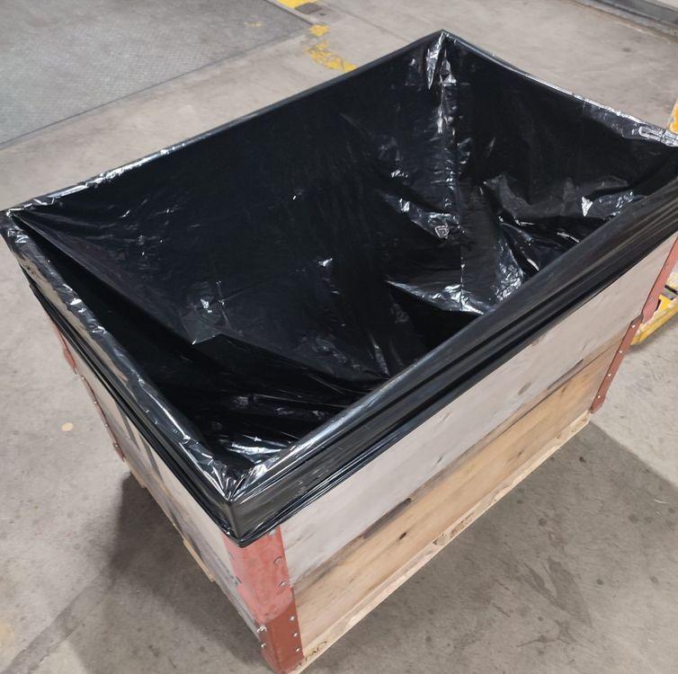 Containerbeutel LD/PE schwarz 800 lt Karton à 50 Stk. 1