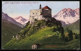 Tarasp /Unter-Engadin, Blick auf das Sch