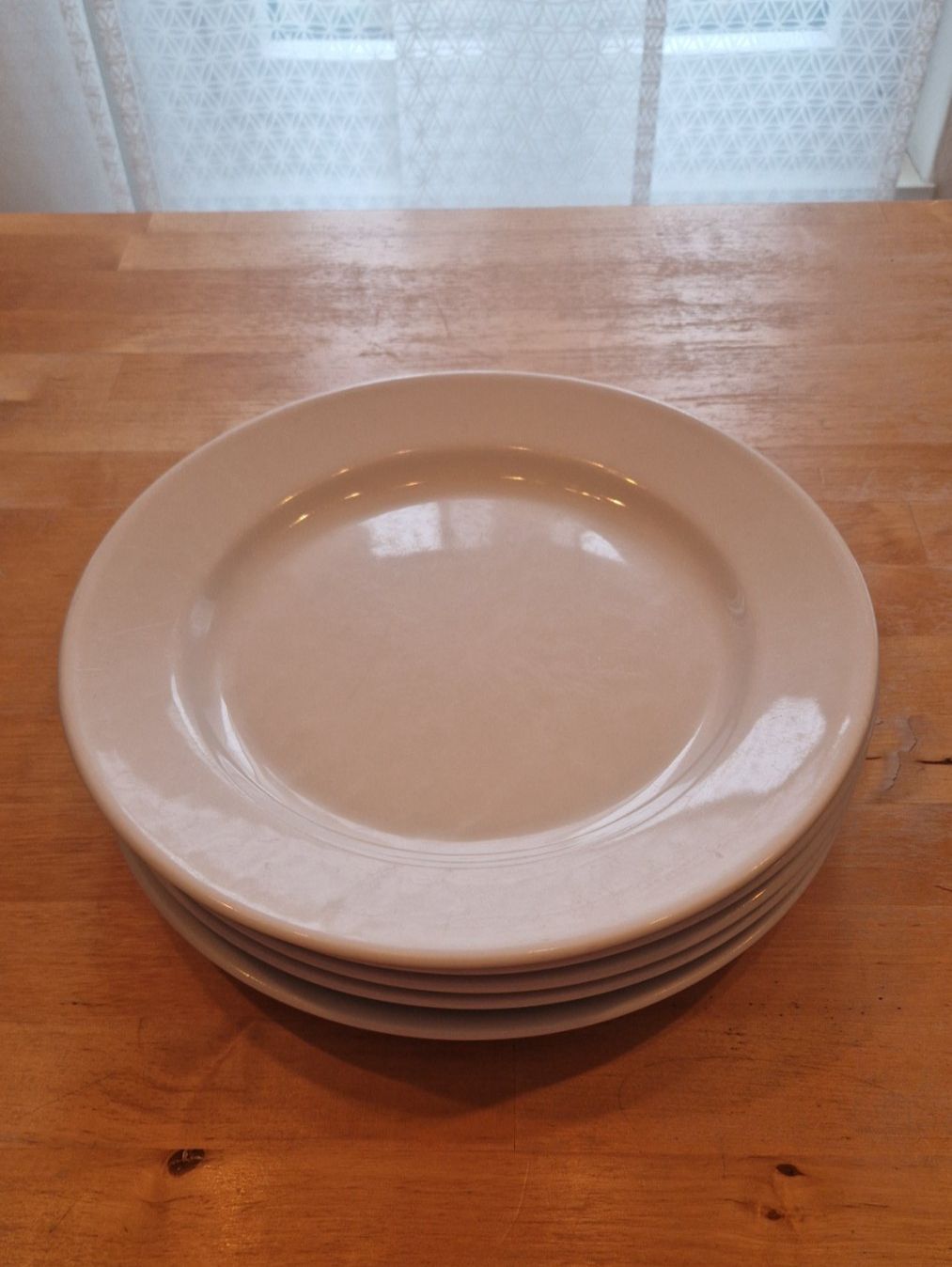 Assiettes: Essteller, weiss, 5 Stk. – D'occasion à Horgen par moritz.90